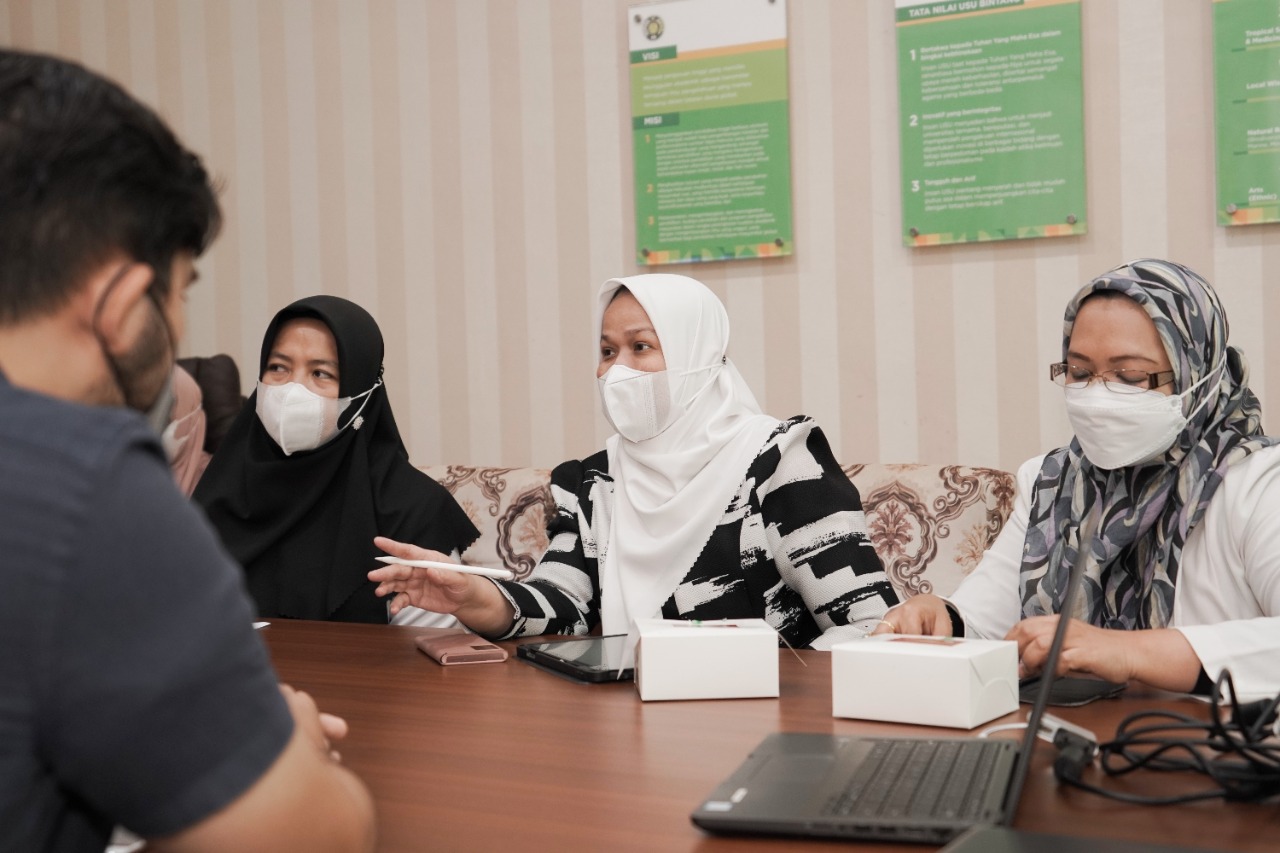 Audiensi Kerja Sama Antara USU Dengan PT. Grab Teknologi Indonesia