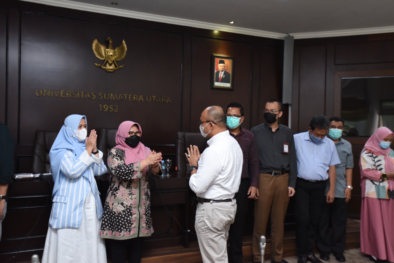 Inisiasi Program Merdeka Belajar Kampus Merdeka (MBKM) Antara USU dengan Bank Sumut