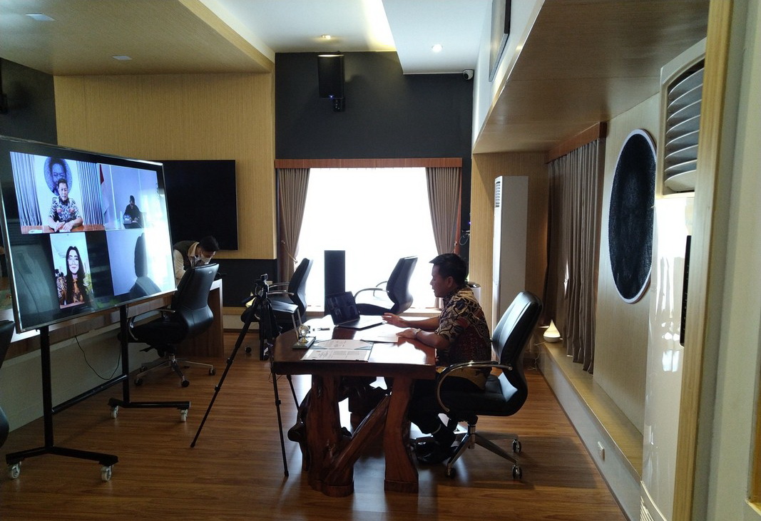 Penandatanganan MoU Antara USU dengan GAKESLAB Secara Daring